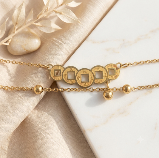 Zen Circle Anklet