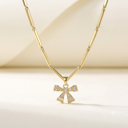 Golden Butterfly Necklace
